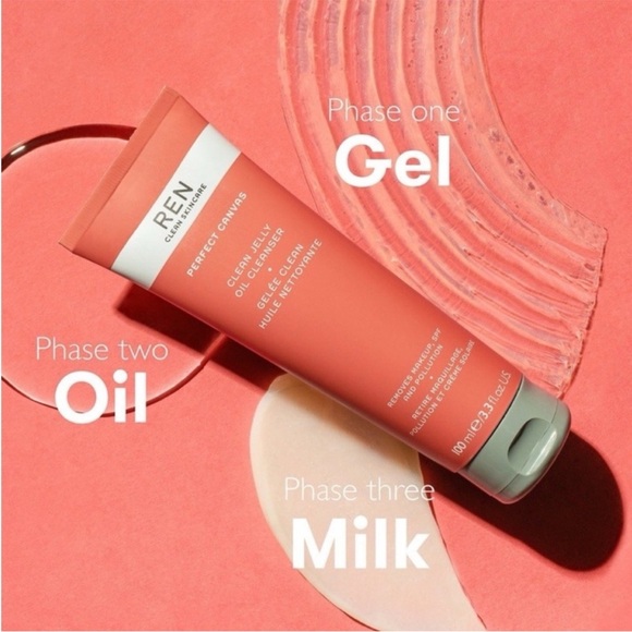 REN Perfect Canvas Clean Jelly Oil Cleanser - Picture 2 of 3